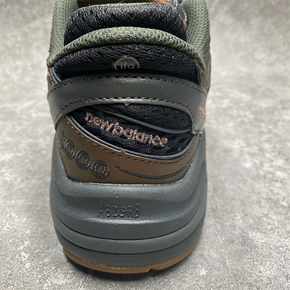 UA New Balance 1000  Joe Freshgoods When Things Were Pure Black Ice