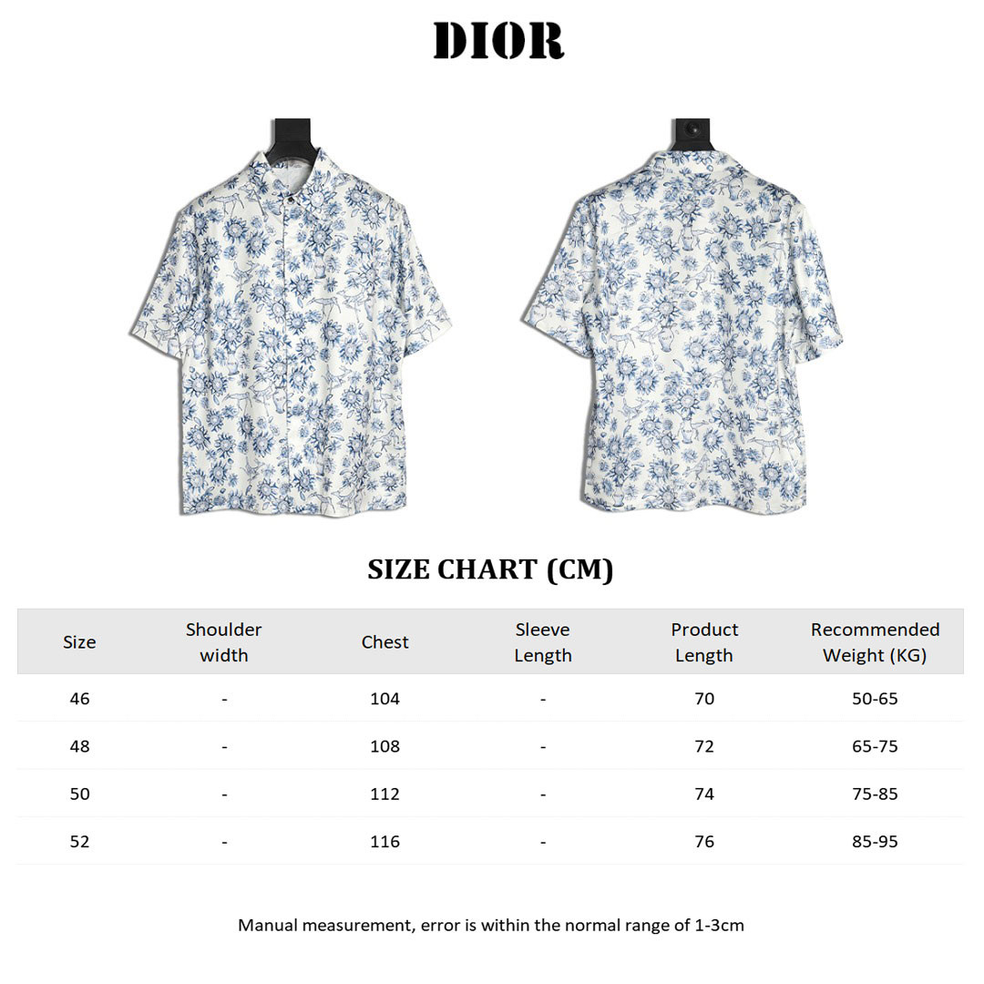 D*or short-sleeved shirts