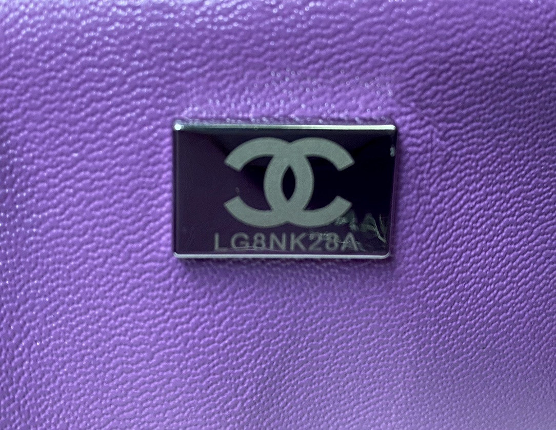 Ch*el classic flap bag 15.5x25.5x6.5cm