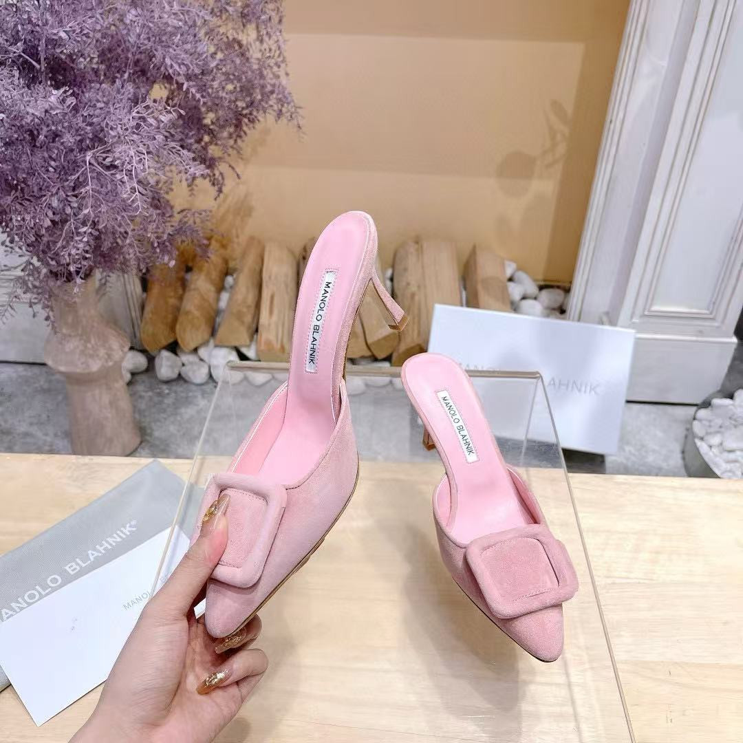 ua man010 B1ahn*k mules 7.5cm