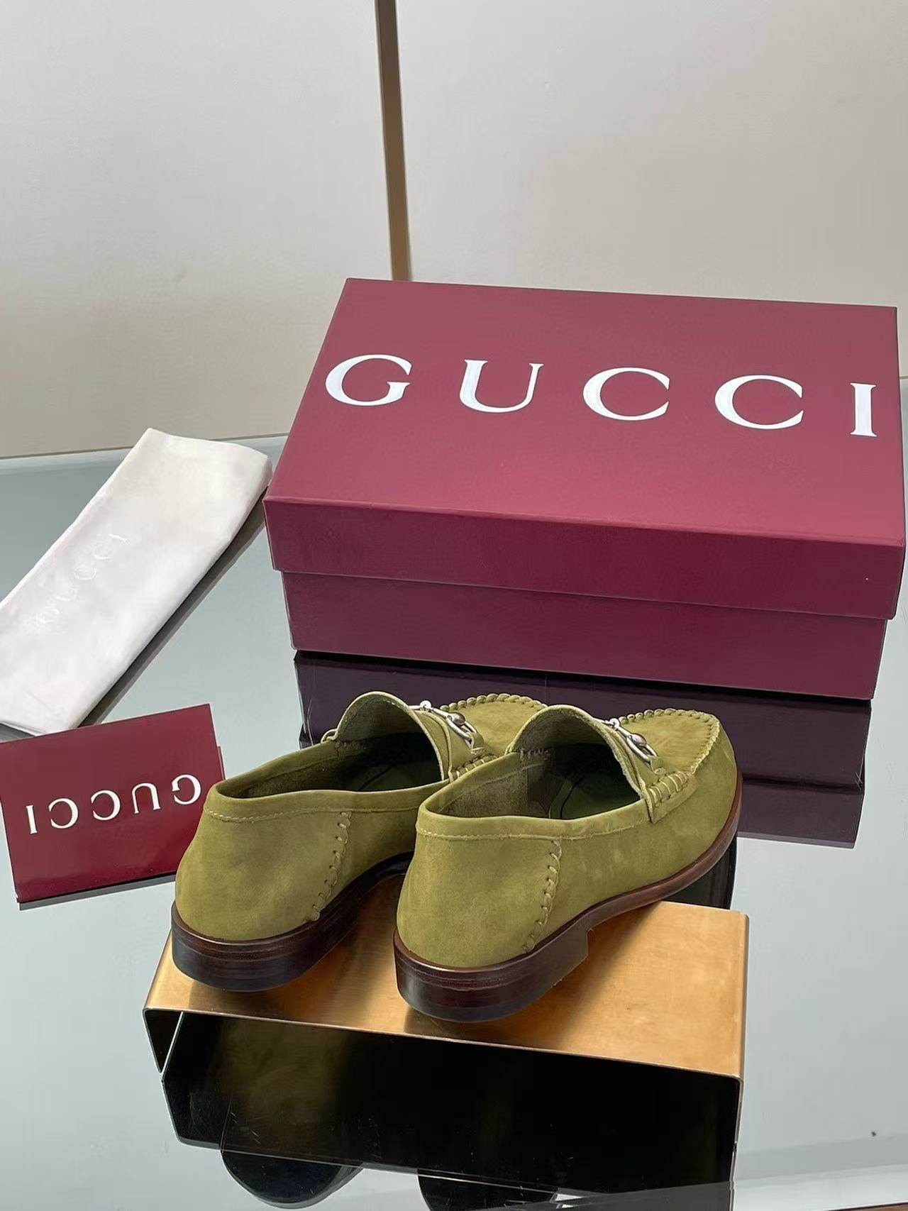 ua G*u*i gigi loafer
