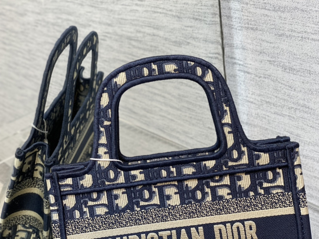 D*or book tote size mini 23*7*17cm