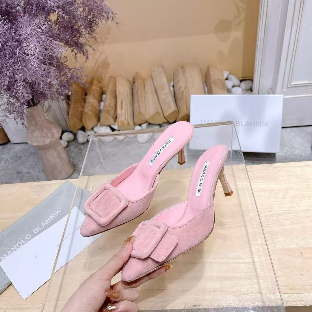 ua man010 B1ahn*k mules 7.5cm