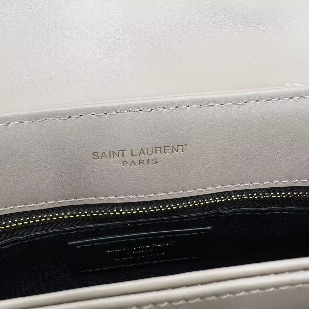 Y*L toy loulou in quilted leather  7.9 x 5.5 x 3 inches
