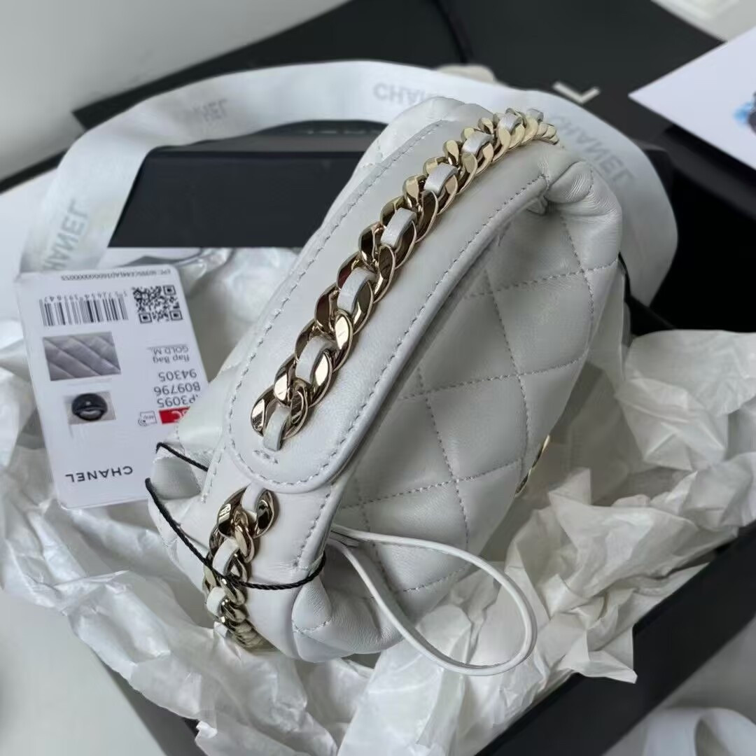 Ch*el clutch 23c ap3095 16x16x5.5cm
