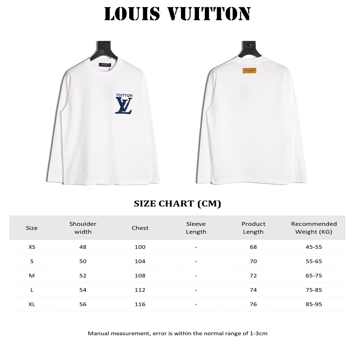l0*is V*t0n long-sleeved t-shirt