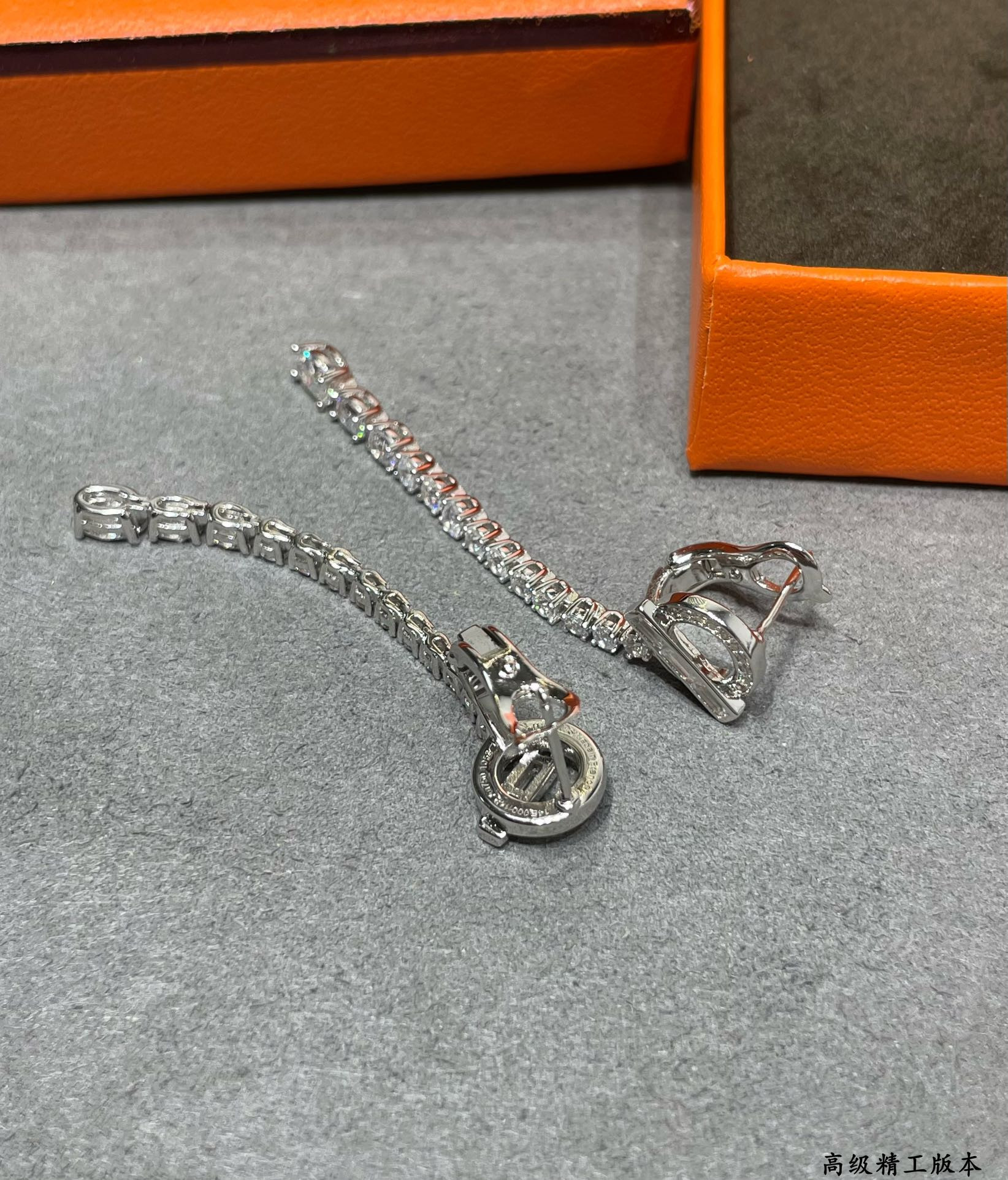 H**me5 ot fully di*m*nd-encrusted earrings