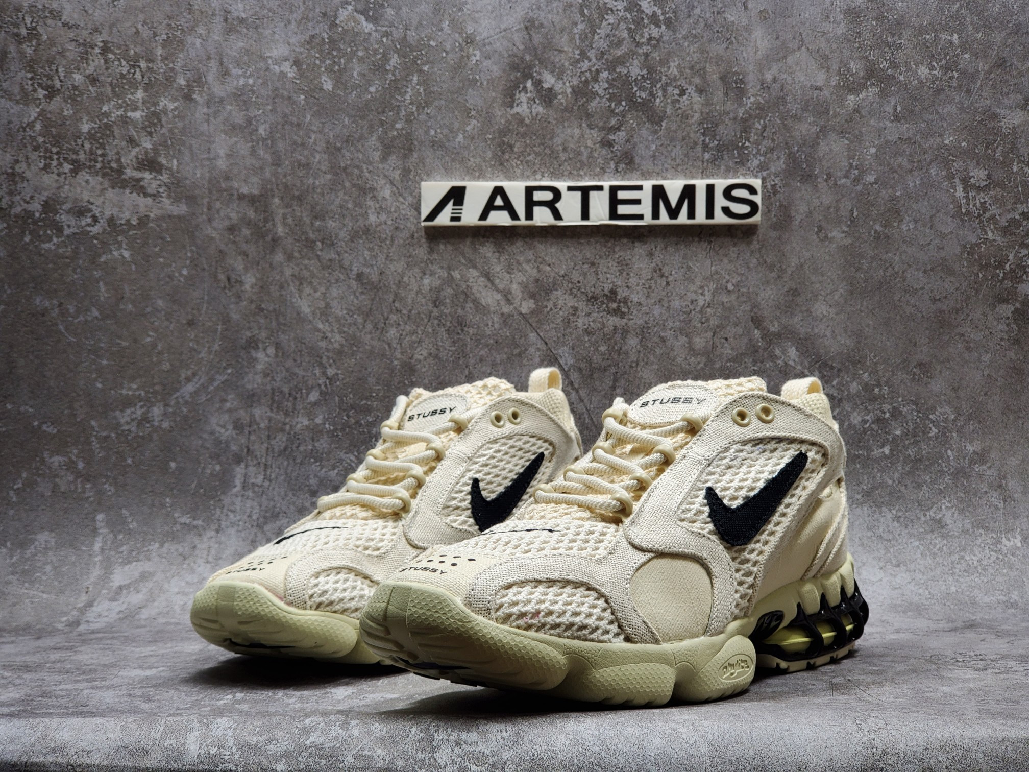 Nike Air Zoom Spiridon Cage 2 Stussy Fossil