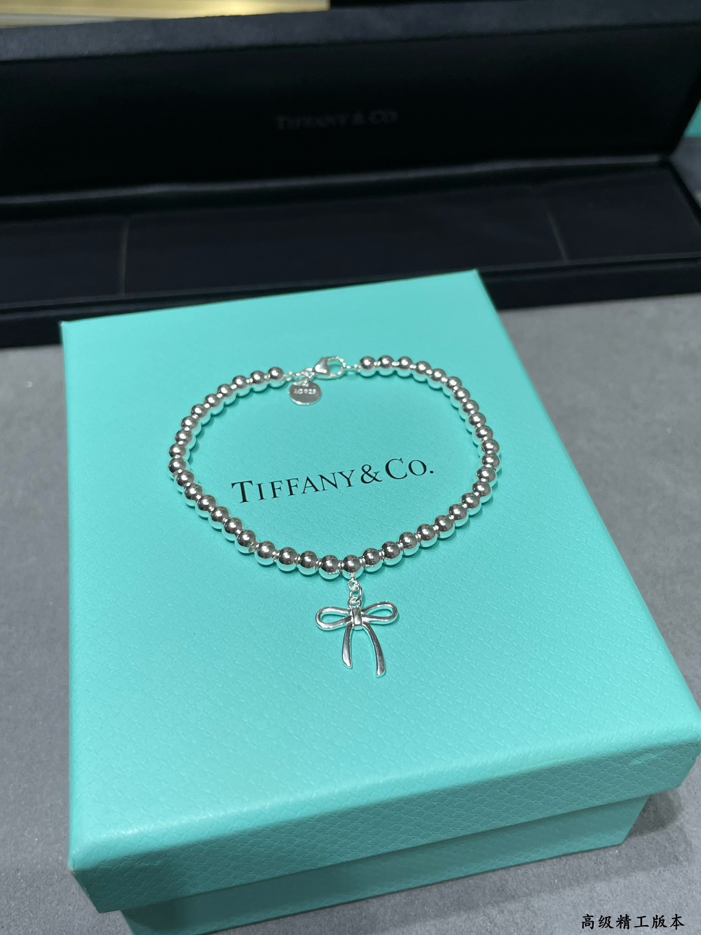 t*f*ny & co. beads & He**ts bracelet ag925