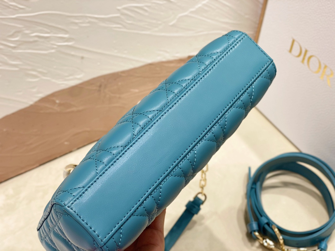 D*or small lady d-joy bag blue