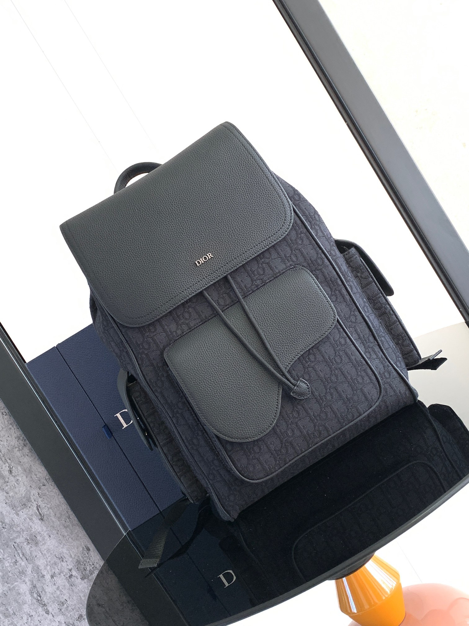 D*or saddle backpack 10.5 x 16 x 5.5 inches