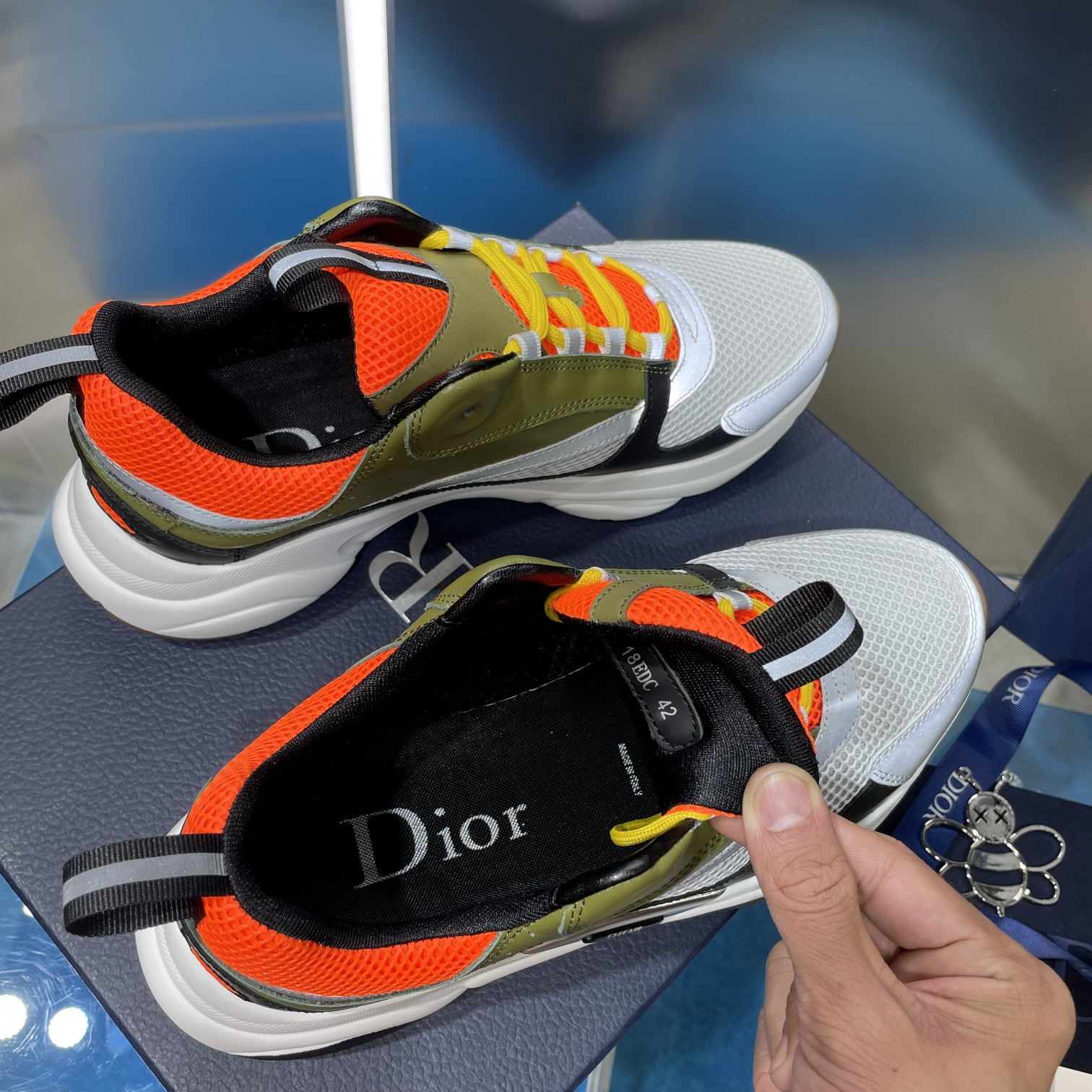 ua D*or b22 green sneaker