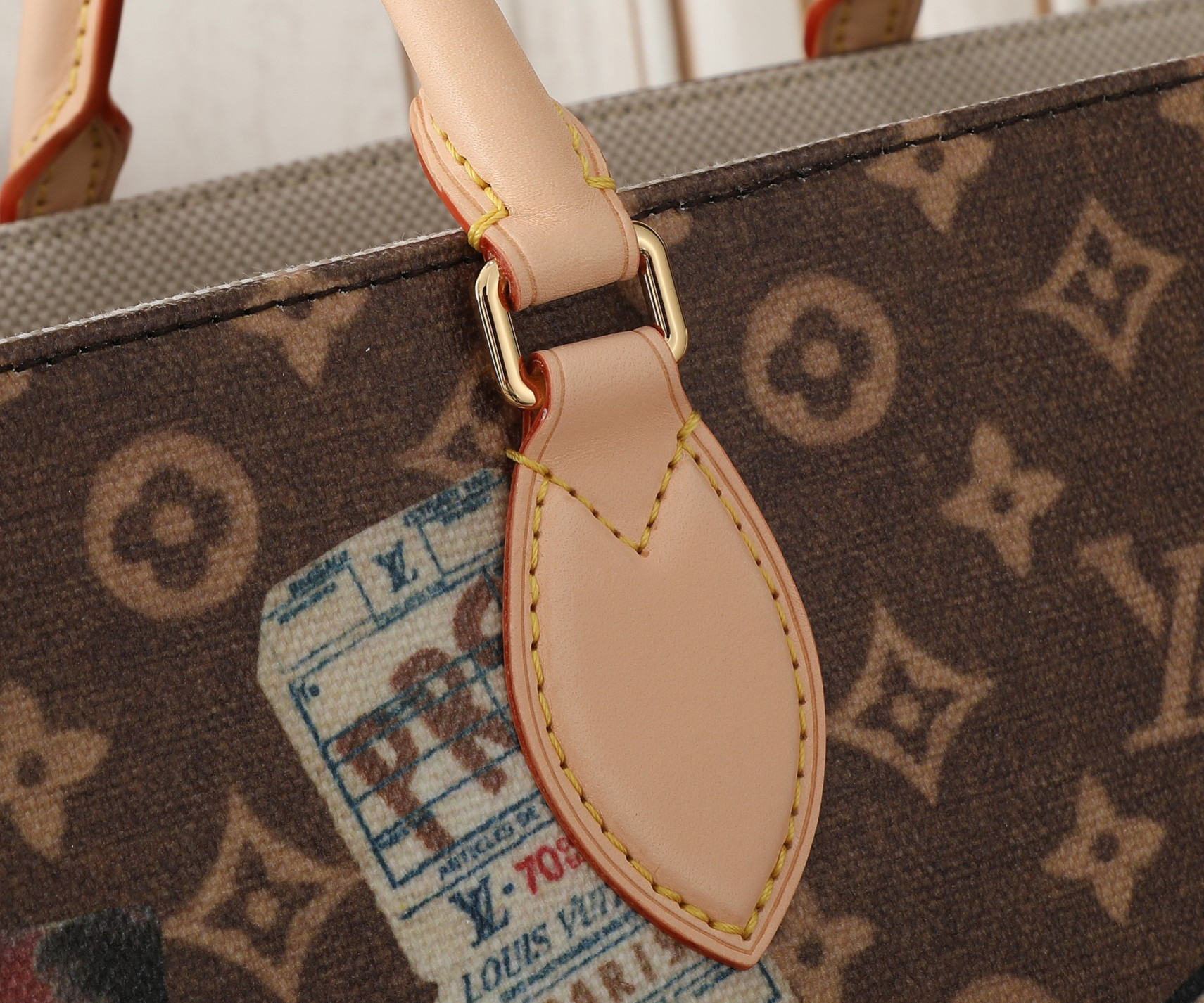 LV OnTheGo Voyage M47147 16.9 x 13 x 7.3 inches