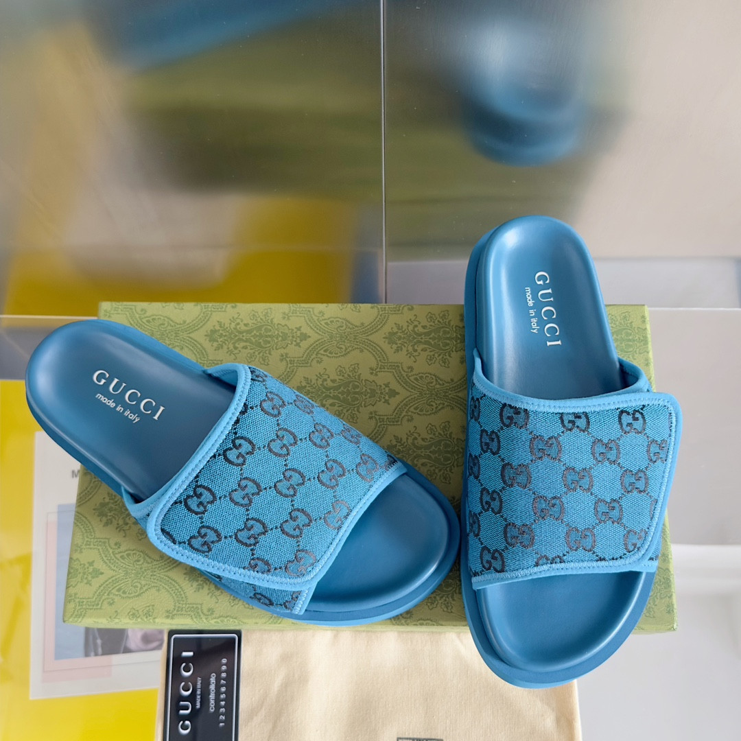 ua G*u*i gg slide sandal