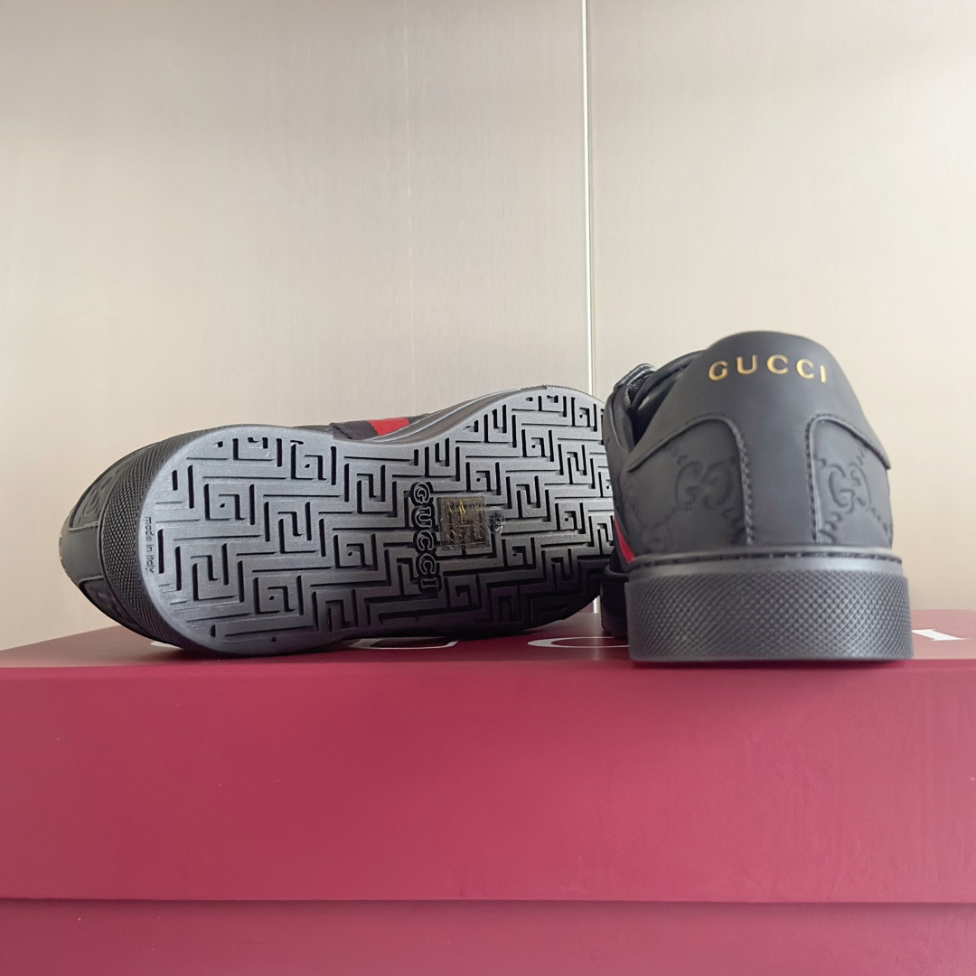 ua G*u*i ace sneaker with web
