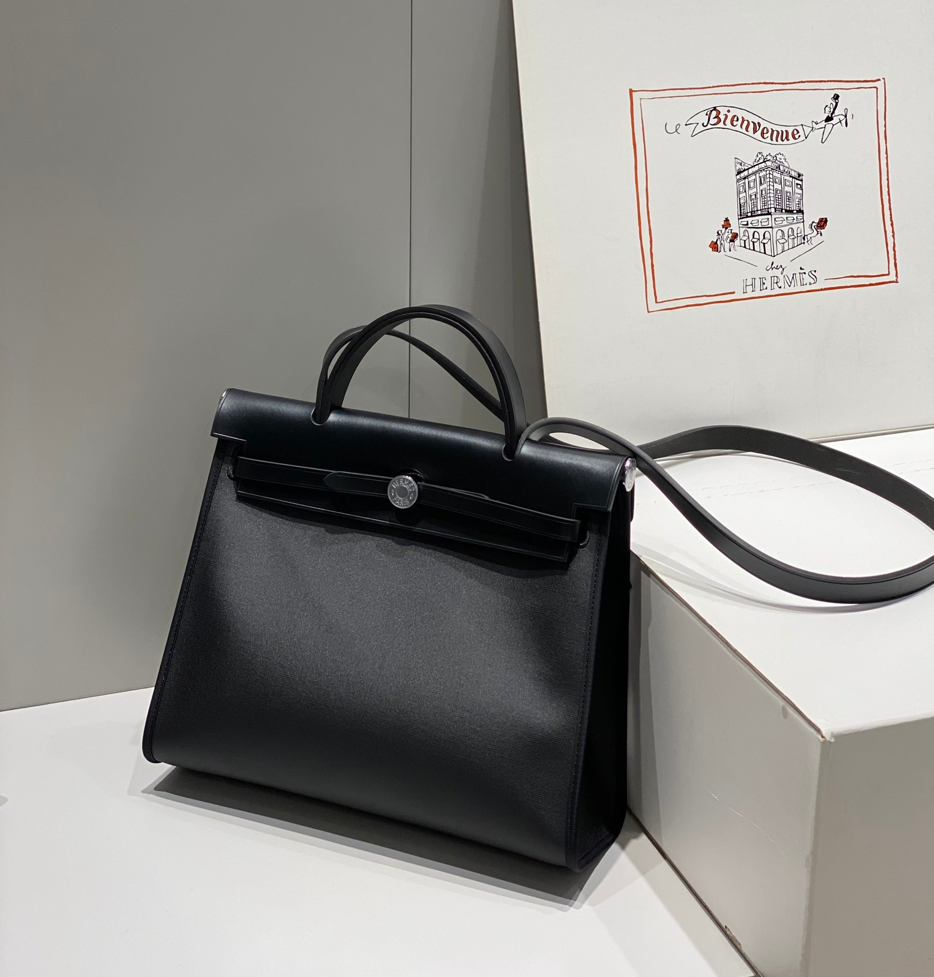 H**mes herbag 25x31x10cm