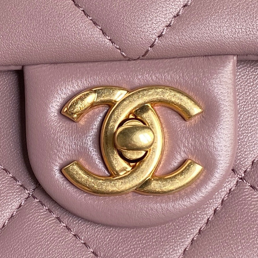 Ch*el fall-winter 2024-25 small flap bag 13x21x7cm