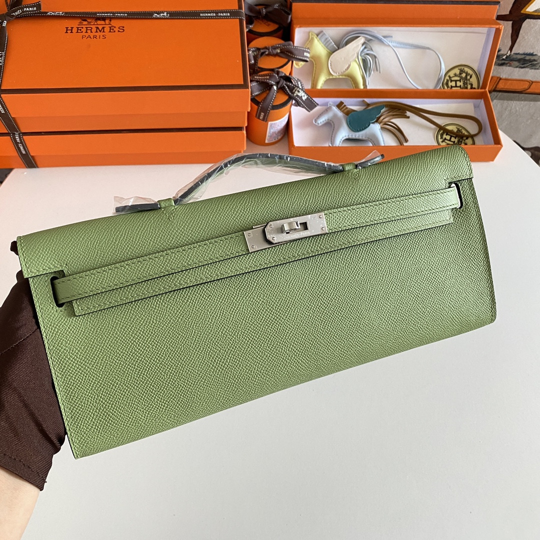H**mes kelly cut 31cm epsom leather