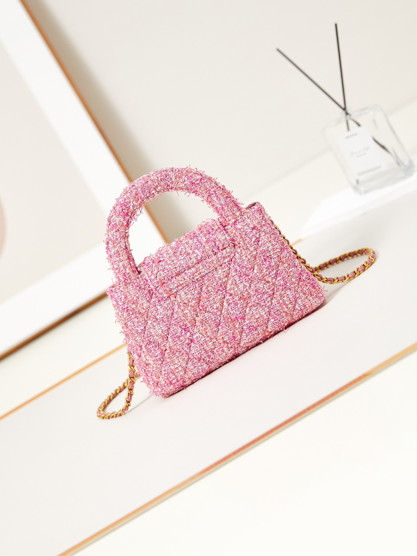 Ch*el 23k kelly 19x13x7cm