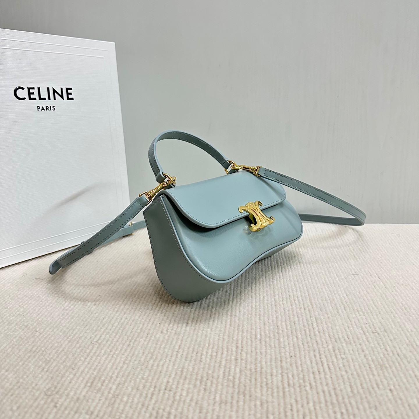Ce**e teen Ce**e lola in shiny calfskin 20x11.5x5cm