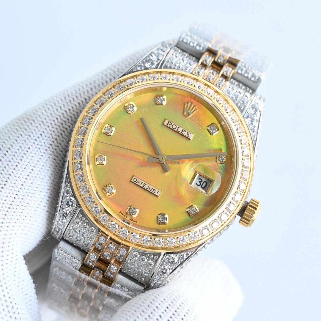 r*l*x b33 datejust 41mm full Di*m*nd series
