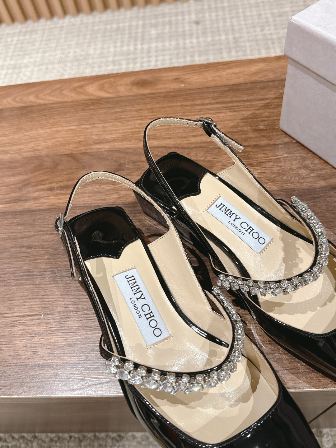 ua Ji*y Ch* belinda slingbacks 3.5cm