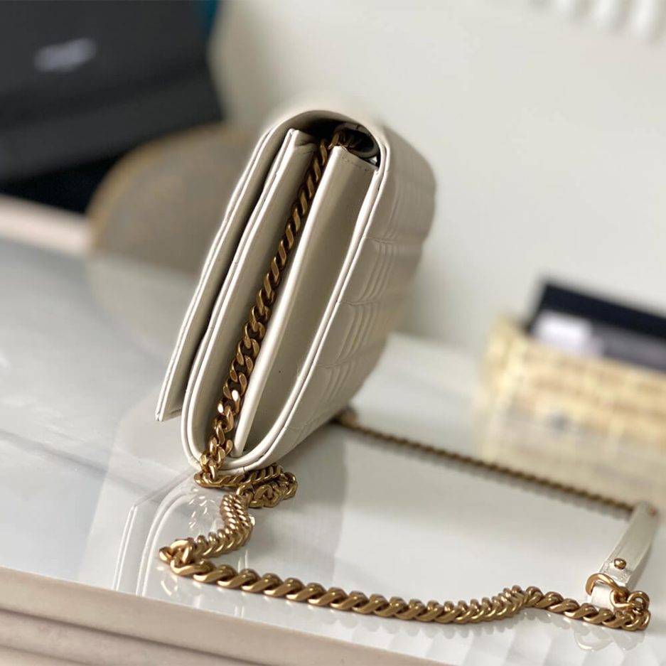 Y51 lambskin cassandre chain wallet
