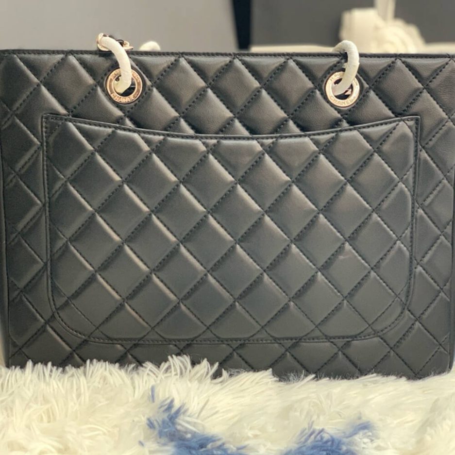 Ch*el grand shopping tote