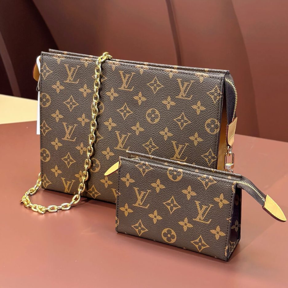 LV Toiletry Pouch On Chain